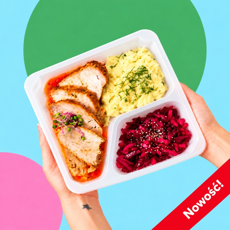 wysokobiałkowa dieta pudełkowa